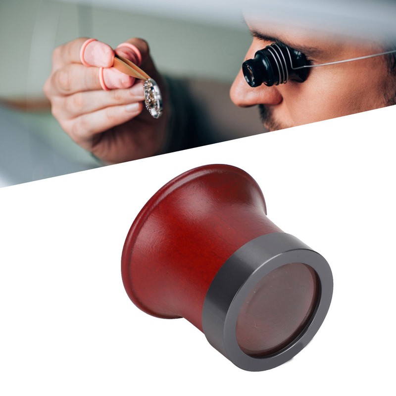 Watch Repairing Magnifying Glass Loupe Watch Repairing Tool for Watchmakers10X