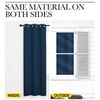 NICETOWN NICETOWN Window Curtain Panels, Thermal Insulated Solid Grommet Blackout