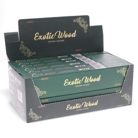 Exotic Woods Incense by New Moon Aromas (12 Packs of 15 Grams) Total 120+ Incense Sticks…
