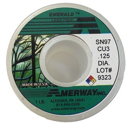 Amerway Emerald Stained Glass Soldering Wire