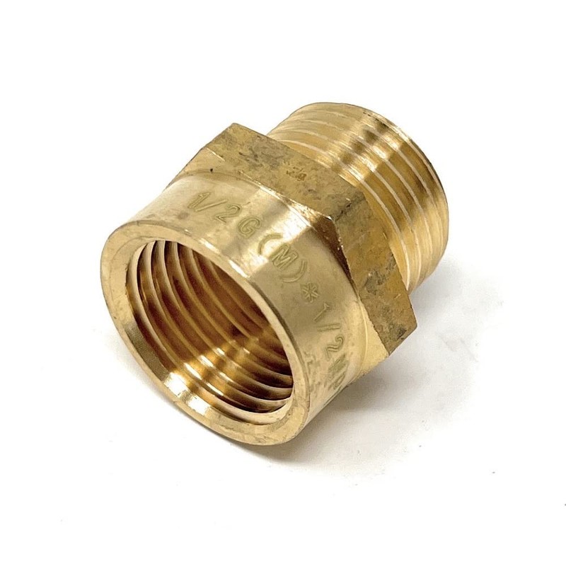 Cascada Lead-Free Brass Adapter, G Thread British BSPP Male to