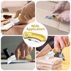 Box Cutter Heavy Duty Utility Knife, Razor Knife, Lightweight Aluminum