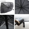 ICWEIMEI Parasol grande para automóvil, paraguas plegable para coche, parasol