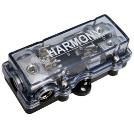 Harmony Audio HA-AGUFD2 Car 2-Way AGU Fused Distribution Block & 40 Amp Fuses