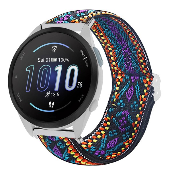 Compatible with Forerunner 165 Smart Watch Bands, Lamshaw 20mm Stretch