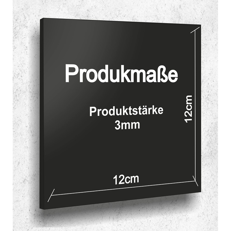 Door Sign Shower Men Sign Black Matt UV Print 12