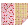 WerkShoppe Cherry Hearts Microfiber Towel