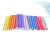 DOITOOL 42pcs Hair Rollers Hair Curling Rubber Rods Soft Curlers