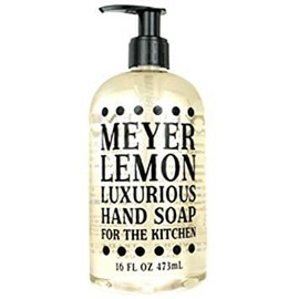 Greenwich Bay Trading Company Kitchen Collection Bundle: Meyer Lemon - 16 Ounce Shea Butter Lotion & 16 Ounce Hand Soap