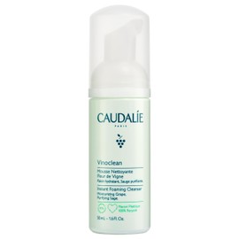 Caudalie Vinoclean Espuma Facial Limpiadora, Limpiador Diario que Limpia, Suaviza y Reduce las Rojeces - 50 mL