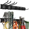 64 Inches Garage Organization, Wall Mount Garden Tool Organizer, 880lbs