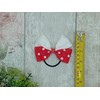 Pack Of 2 Red & White Polka Dot Satin Ribbon