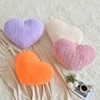 Heart Pillow, Soft Heart Shaped Pillow with Room Decorative Throw