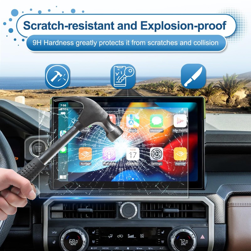 Coleya for 2025 Toyota 4Runner Screen Protector for Toyota 4Runner
