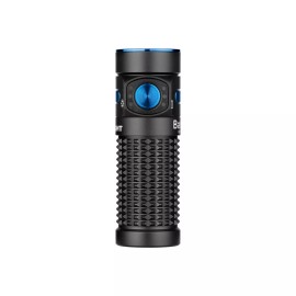 Olight Baton 4 Rechargeable EDC Flashlight with Stainless Steel Switch 1300Lumen - Black