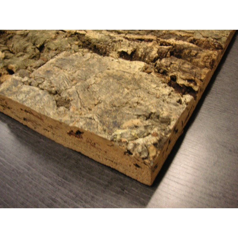 Cork Back Wall, Natural, 90 x 60 cm, Terrarium, Cork