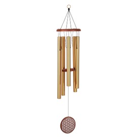 Flower of Life Meditation Chimes for Relaxing Sound Healing, 2-YEAR WARRANTY