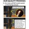 TrueGem Stove Gap Covers - 25.4", 316 Stainless Steel |