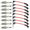 41-110 Iridium Spark Plug M8-48322 Spark Plug Wires for Subrban