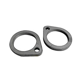 Shovelhead Mild Steel Exhaust Port Flanges, Single Bolt