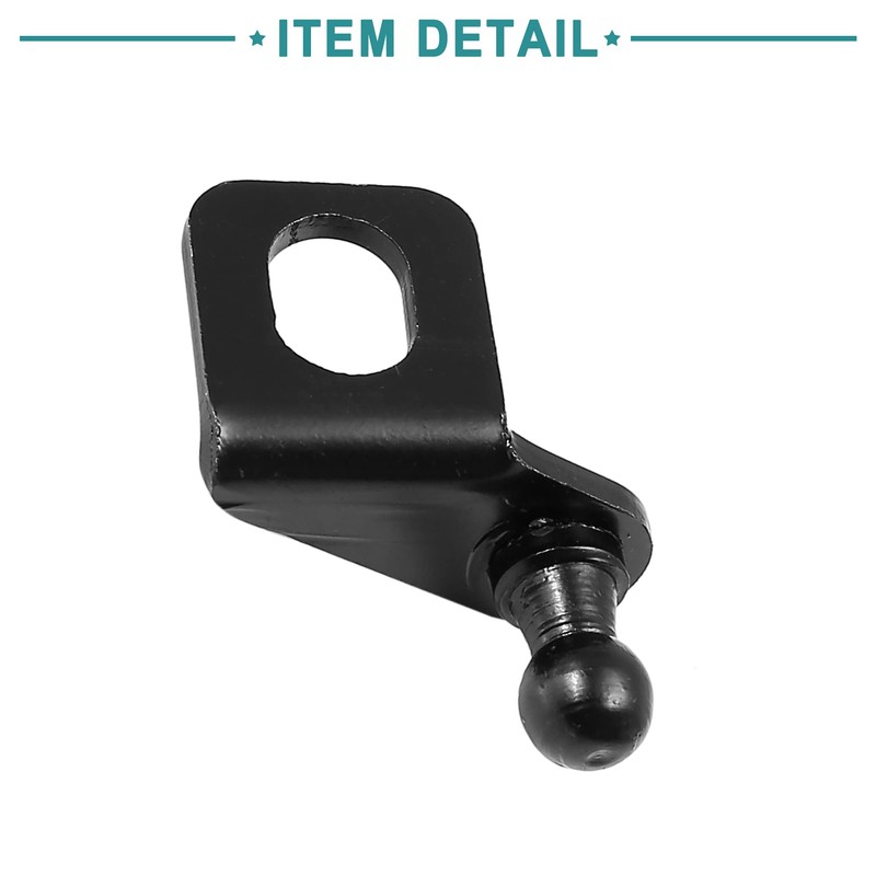 ACROPIX 42x35x21mm10mm Car Ball Studs Mounting Brackets Black for Gas