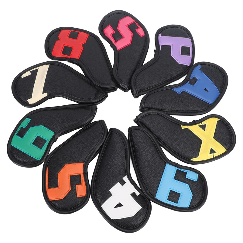 PU Golf Club Head Cover Golf Iron Club Head Covers