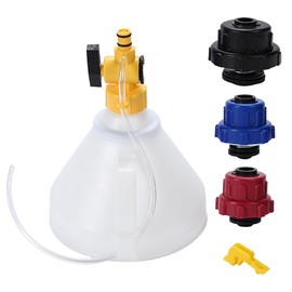 Coolant Funnel Charger Air Release LLC Fluid Coolant Fluid Easy Injection Reservoir Tank Set Automotive Universal