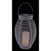Globo 33284 LED Solar Outdoor Standing Lamp Fire Flickering Effect