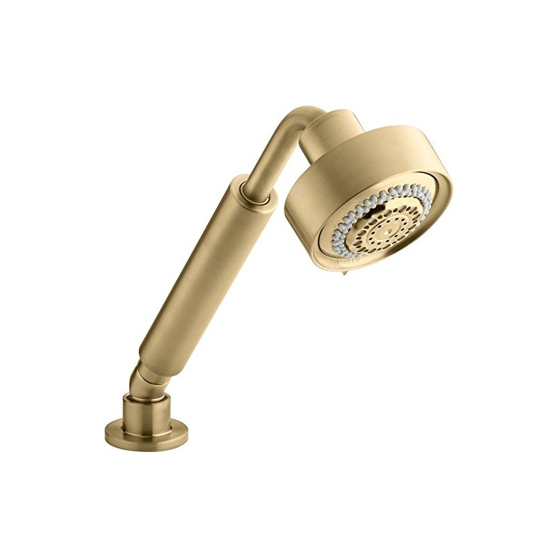 Kohler K-973-BGD Stillness/Purist Multifunction Handshower, Vibrant Moderne Brushed Gold