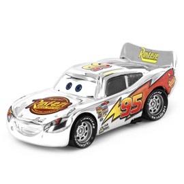 Car Toy, Toy Car for Children, Children's Toy Car, Silver Racing Car, Metal Alloy Model Car as Birthday, Christmas Gift for Boys