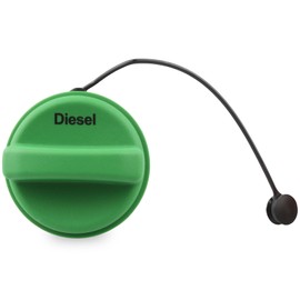 Green Fuel Gas Cap Replace GT366 Compatible with Chevy GMC Duramax Diesel - 2012-2021 Silverado Sierra 2500 HD 3500 HD, 2016-2019 Suburban 3500 HD, 2018-2020 Equinox Terrain, 2017-2019 Cruze, More