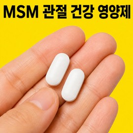 Onmam Damneun MSM Joint health, cartilage protection, joint flexibility, knee care, activity improvement, bone joint care, 2 units, 180 tablets / 온맘담은 MSM 관절건강 연골보호 관절유연성 무릎케어 활동성향상 뼈마디관리, 2개, 180정
