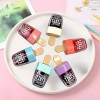 24 Mini Bálsamos Labiales 12 Tintas Paletas Envío Gratis