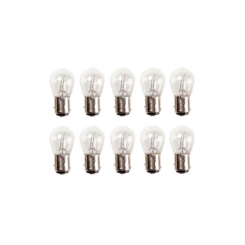 ERGIN DECALE BULB BAY15D 6V 21/5W CLEAR PACK OF 10