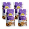 Whole Roasted Lightly Salted Cashews by Sunshine Nut Co., Gluten Free, Peanut Free and Vegan Individual Snack Packs for Kids and Adults, Sugar and Spice Flavor, GMO Free, 4 Pack, 7 oz. Each