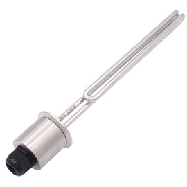 DERNORD 2 Inch (OD64) Tri-clamp 240V 4500W Foldback Heating Element Electric Water Heater with Low Watt Density