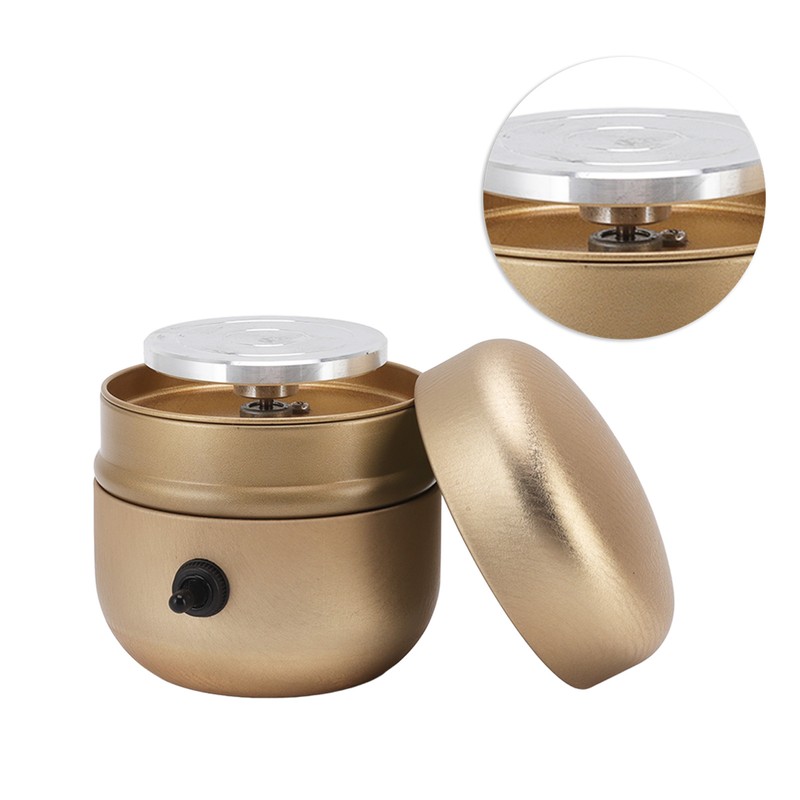 Mini Pottery Wheel Machine Stepless Speed Regulation Portable Gold Pottery