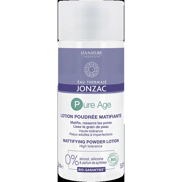 Eau Thermale JONZAC Pure Age Mattifying Powder Lotion, 150 ml