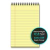iScholar iQ+ Premium Writing Pad, Canary, 6" x 9", 140