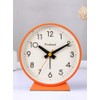 Tinload 4.5" Battery Operated Antique Retro Analog Alarm Clock, Small