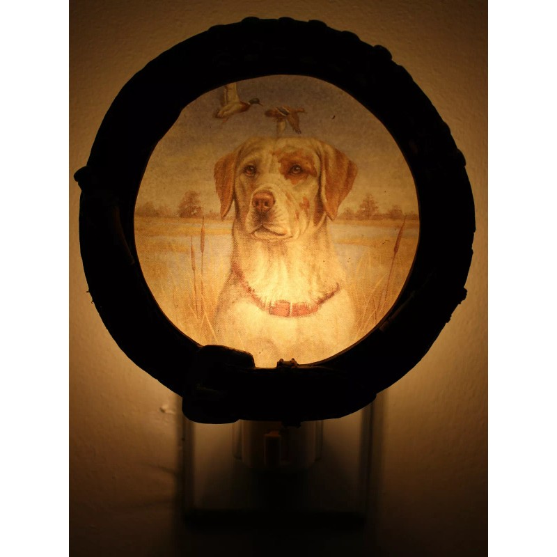 Duck Yellow Labrador Lab Retriever Dog Duck Night Light Plastic