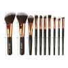 Set de Brochas de Maquillaje Maange de 22 Piezas, Negro