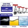 1" NPT Stainless Steel S-Type Globe Valve, Accurately Adjust Flow
