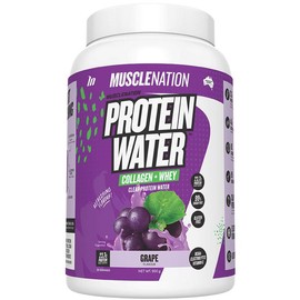 Muscle Nation Protein Water Grape 900g