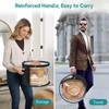Oversized Clear Hat Storage Bag for Women, Holds up to