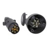 TAEUYYM 7 Pin Trailer Plug and 7 Pin Trailer Socket,