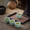 TEANAGOO Japanese Tea Cups, 6.3 Oz/180ml, Celadon Blue, 4 Pcs/Box,