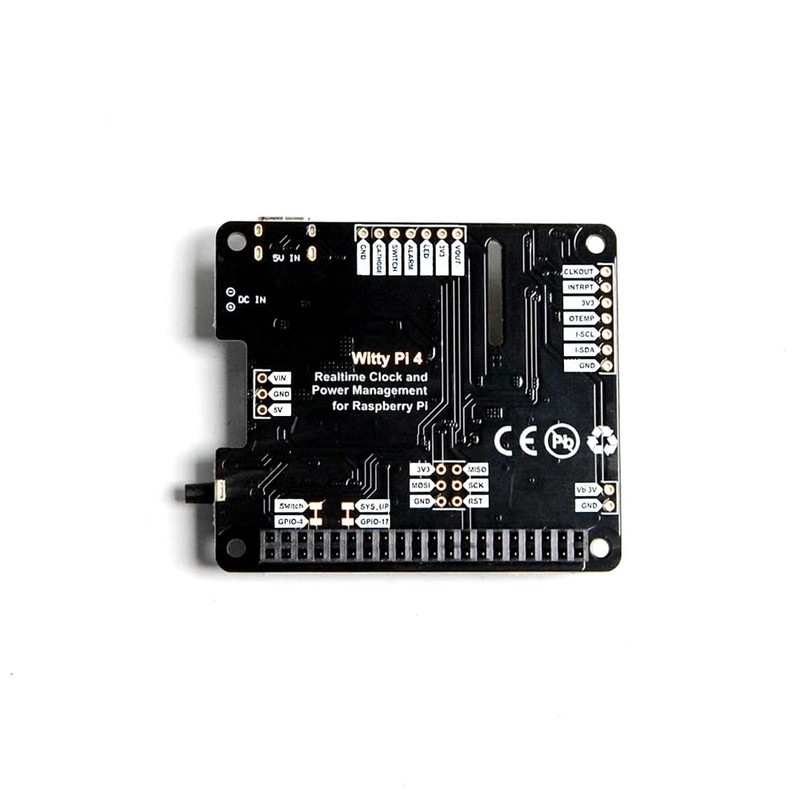 Witty Pi 4: Realtime Clock and Power Management for Raspberry