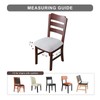 Genina Seat Covers for Dining Chairs Cover 100% Waterproof Dining