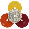 Easy Light 4 inch 3-Step Flexible Wet Diamond Polishing Pads